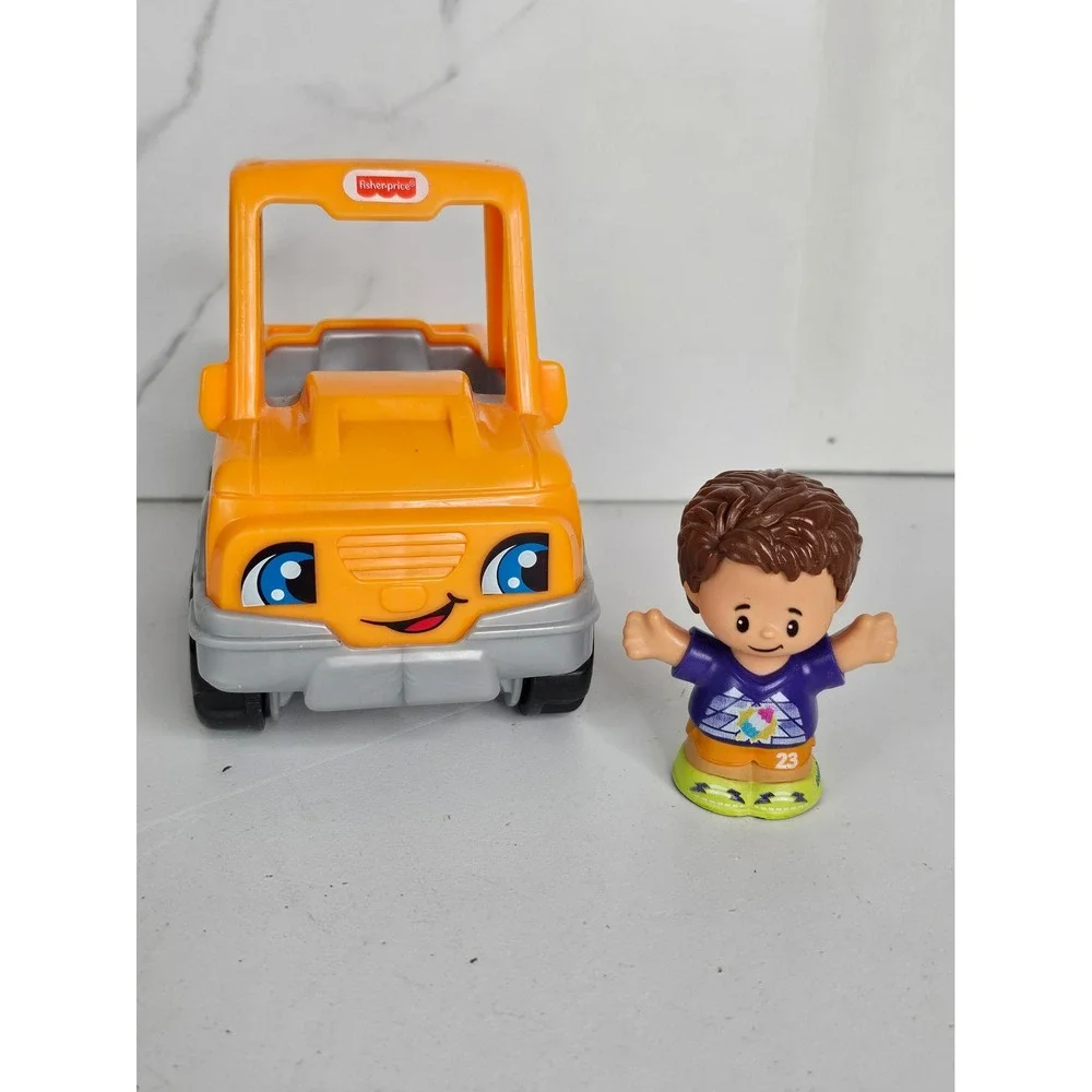 Fisher-Price Little People Orange Truck Boy